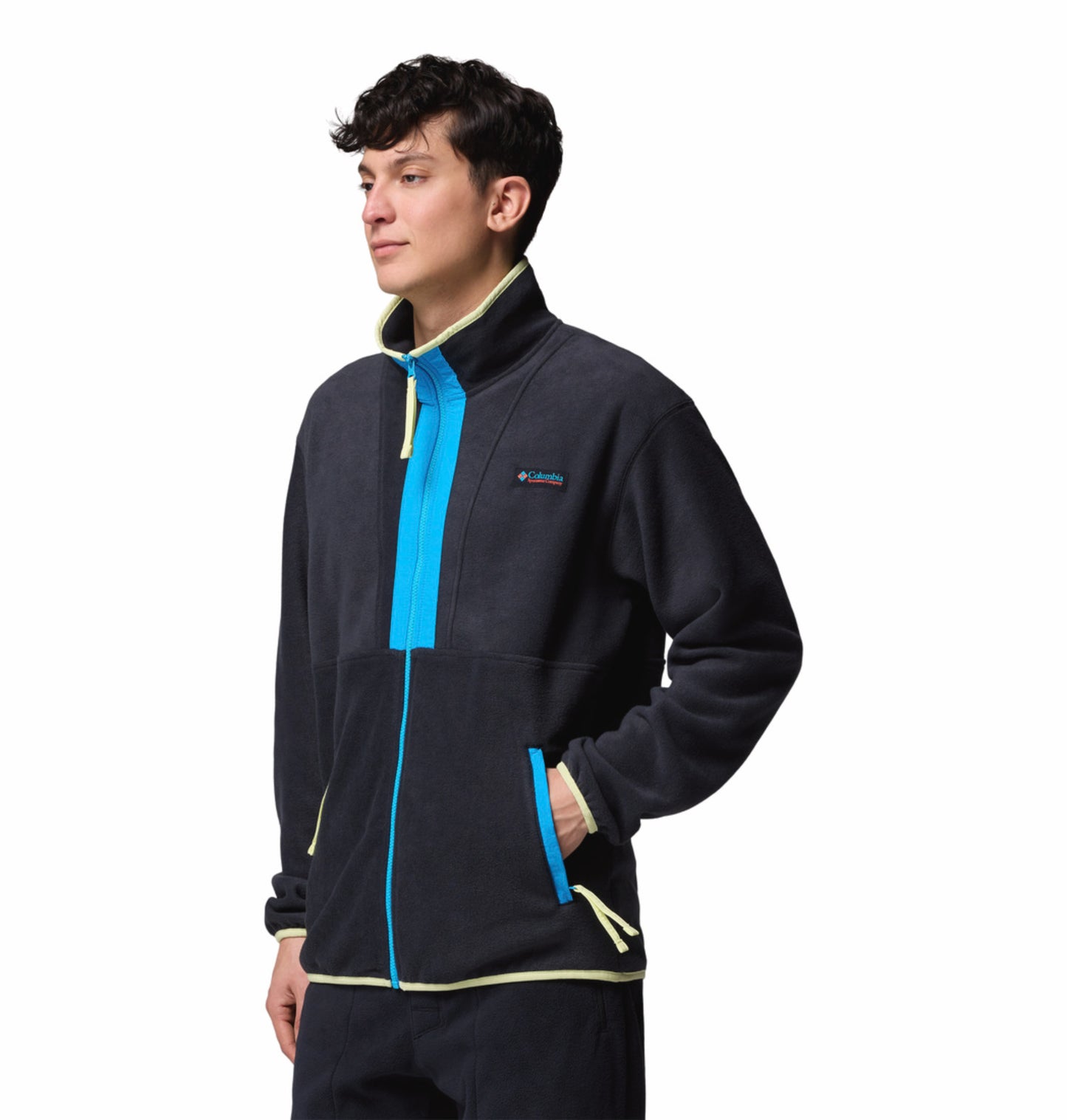 Columbia Men Black Backbowl II Fleece Jacket