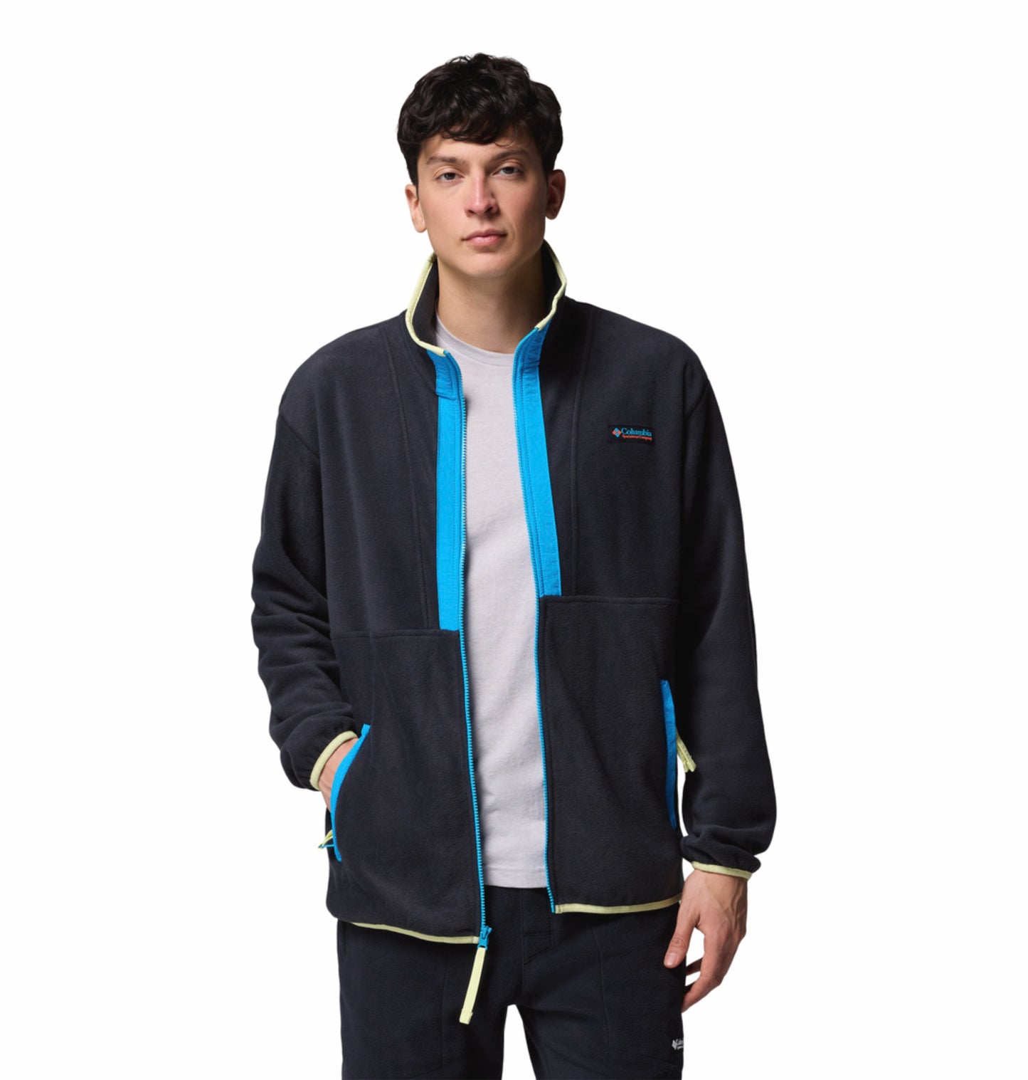Columbia Men Black Backbowl II Fleece Jacket