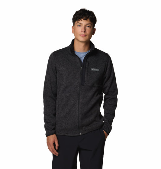 Columbia Men Black Sweater Weather Fleece