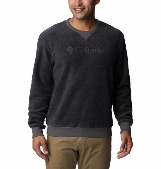 Columbia Men Grey Steens Mountain Crew 2.0 Fleece Jacket