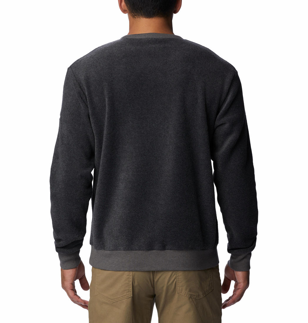Columbia Men Grey Steens Mountain Crew 2.0 Fleece Jacket