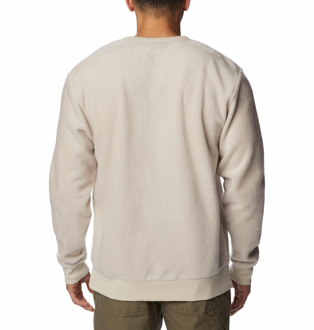 Columbia Men Beige Steens Mountain Crew 2.0 Fleece Jacket