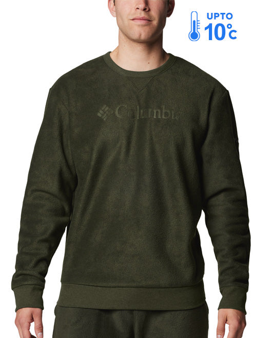 Columbia Men Green Steens Mountain Crew 2.0 Fleece