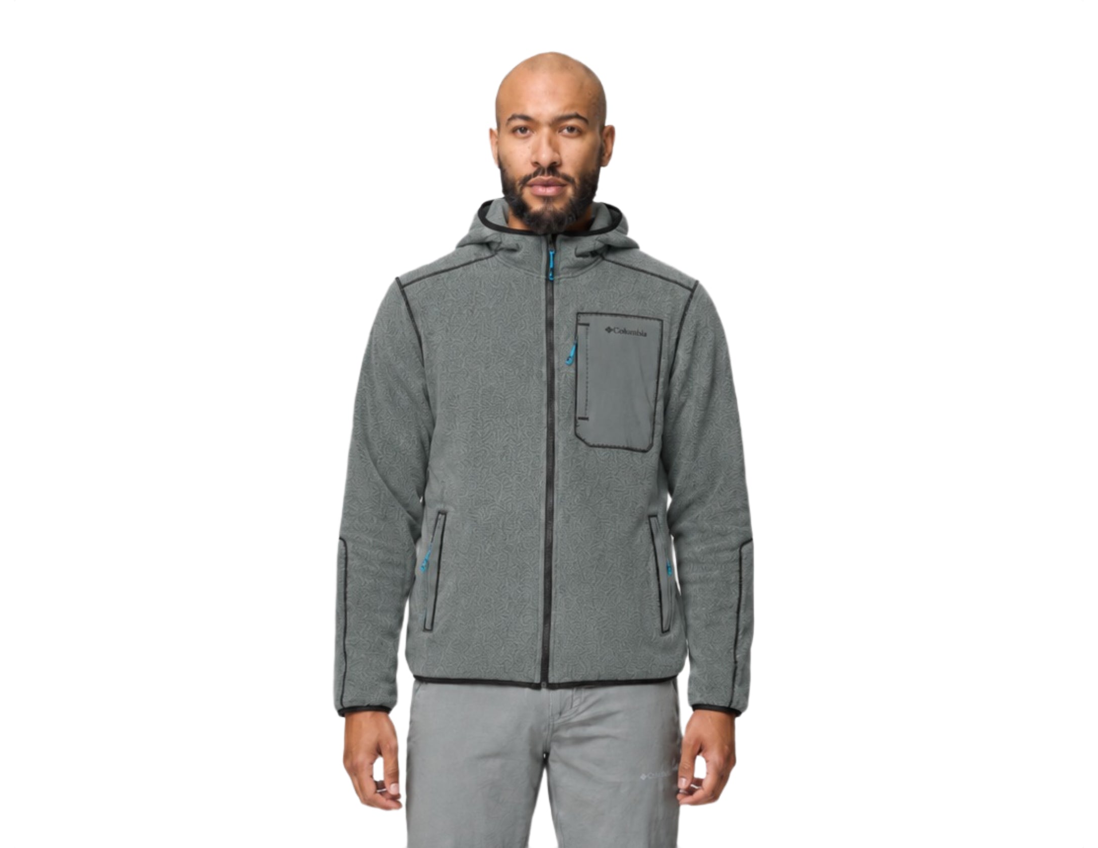 men green mtr pacific arch 200 fleece jacket