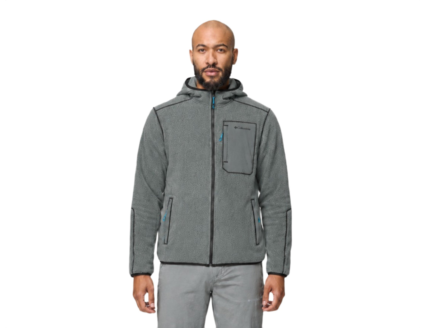 men green mtr pacific arch 200 fleece jacket