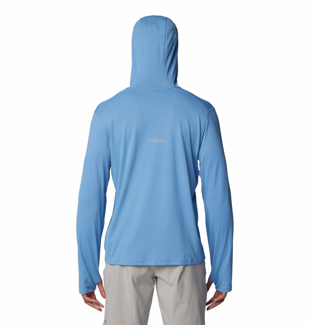 Columbia Men Navy Blue Columbia Men Summit Valley Hoodie