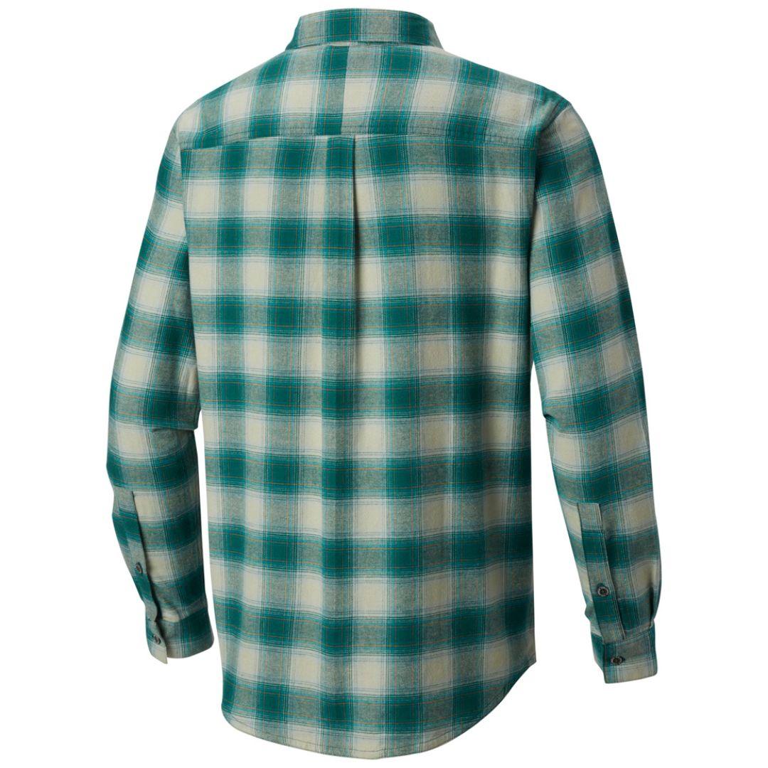 Columbia Men Green Boulder Ridge Long Sleeve Flannel