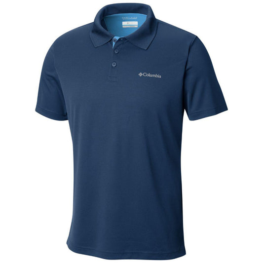 Columbia Men Blue Utilizer Polo T-Shirt