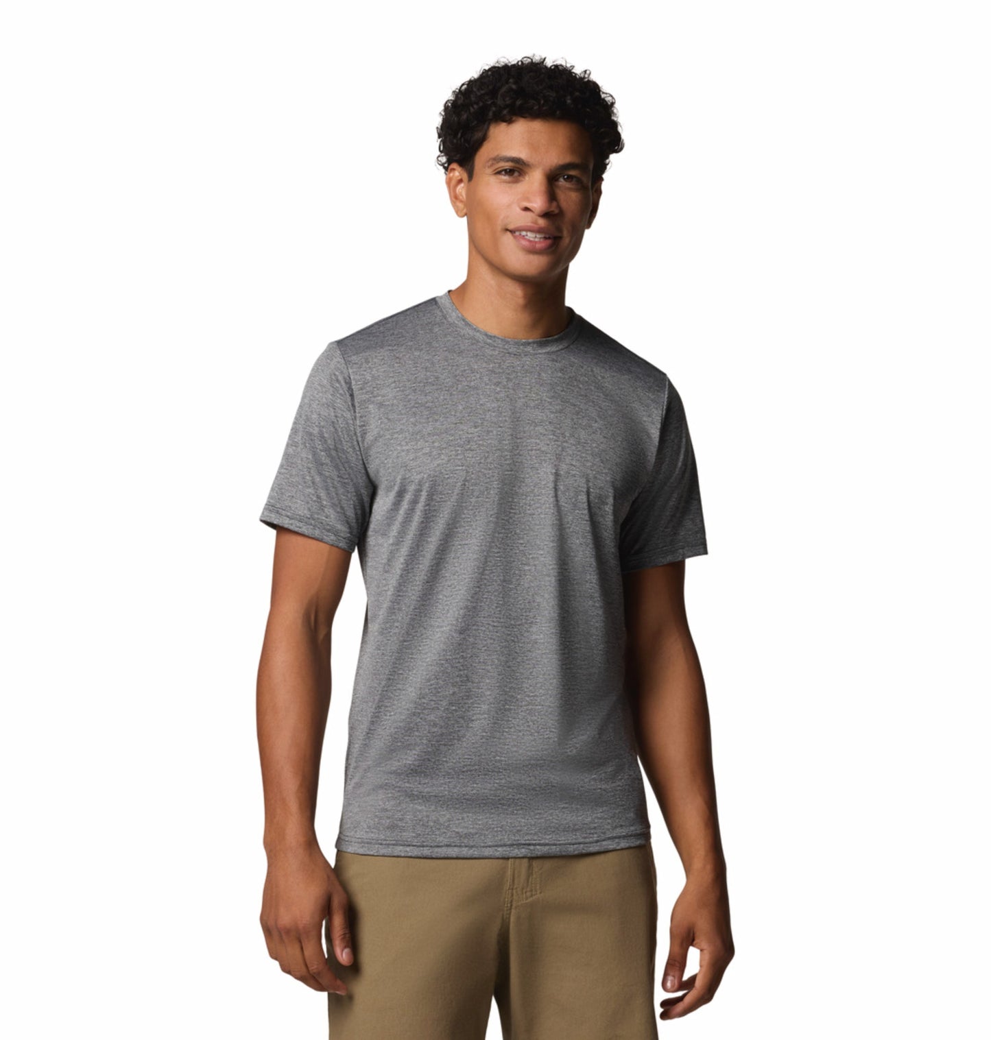 Columbia Men Black Omni-Wick Hike Tshirt