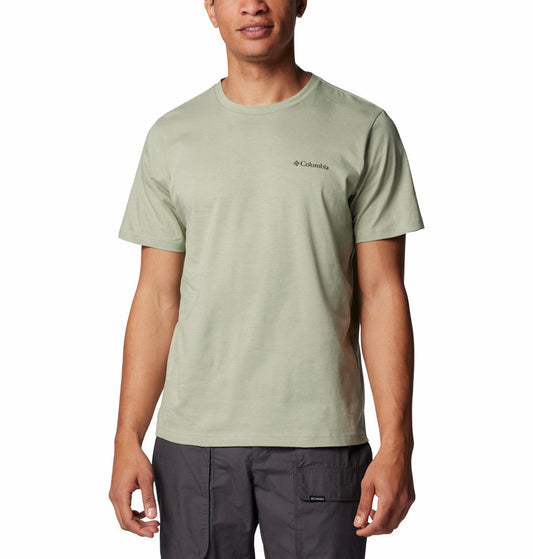 Columbia Mens Green Rapid Ridge Back Graphic Tee II