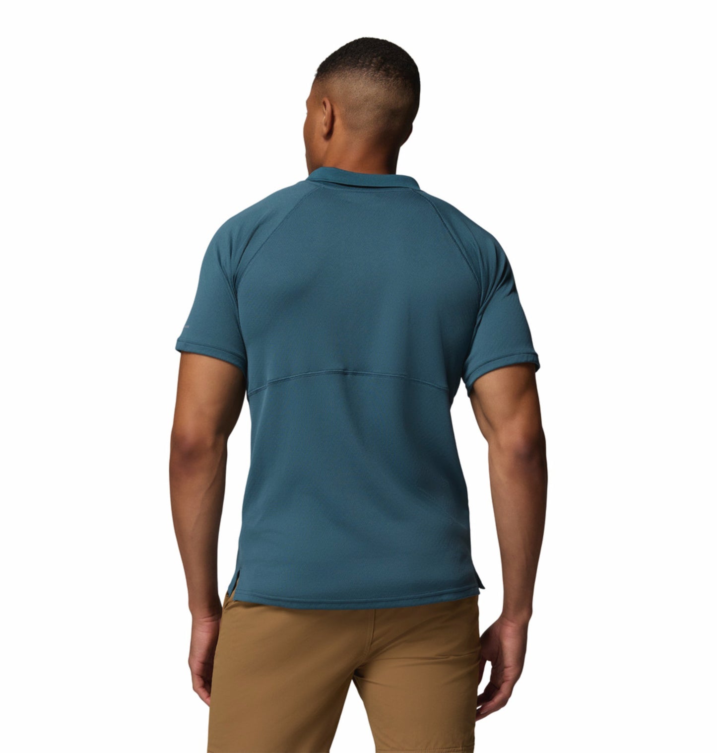Columbia Men Blue Omni-Freeze Alpine Chill Pro Polo Tshirt