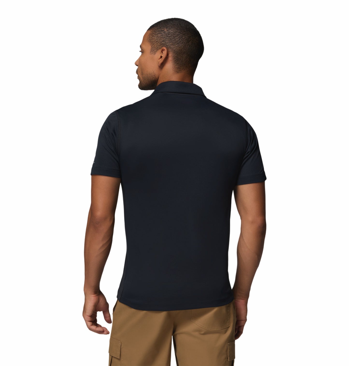 Columbia Men Black Omni-Freeze Zero Rules Polo Tshirt