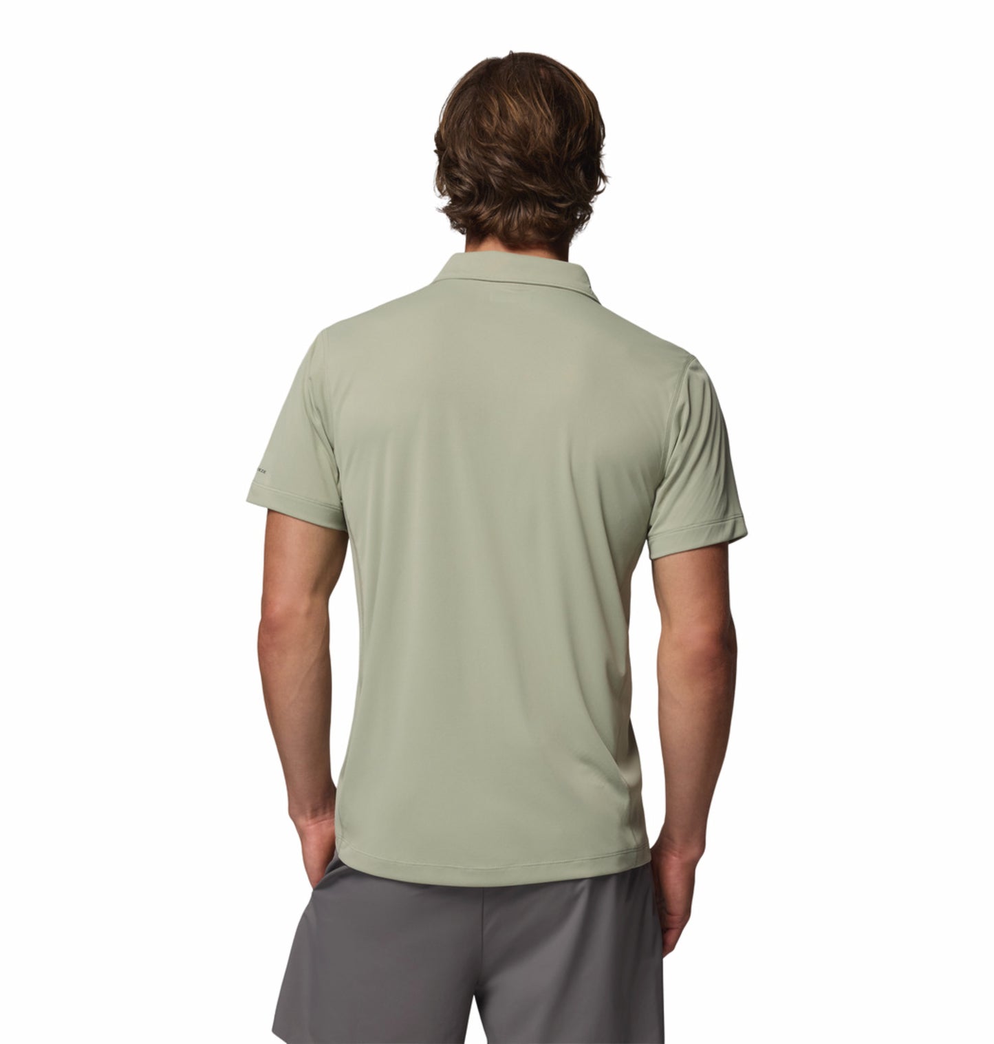 Columbia Men Green Omni-Freeze Zero Rules Polo Tshirt