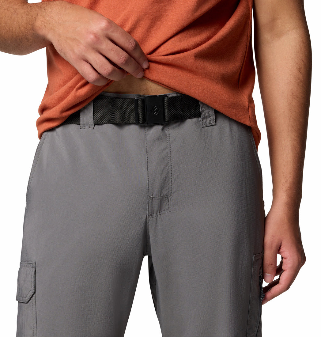 Columbia Men Grey Silver Ridge Utility Pant (Sun Protection)