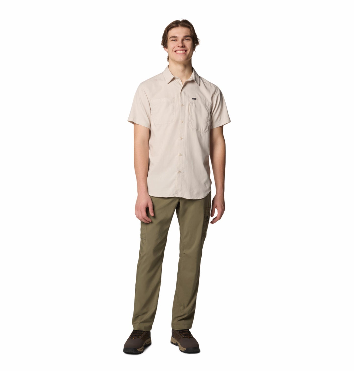 Columbia Mens Green Omni-Wick Silver Ridge Utility Pant