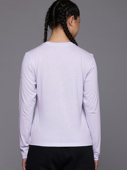 Columbia Womens Purple Trek Relaxed Long Sleeve Tshirt