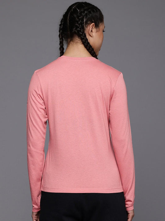 Columbia Womens Pink Trek Relaxed Long Sleeve Tshirt