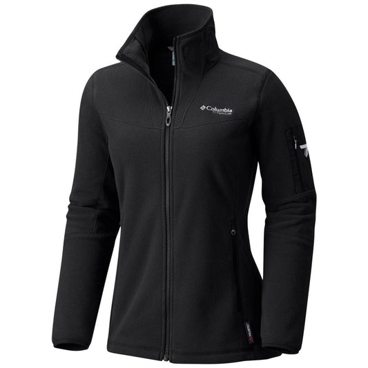 Columbia Women Black Titan Pass II 2.0 Fleece
