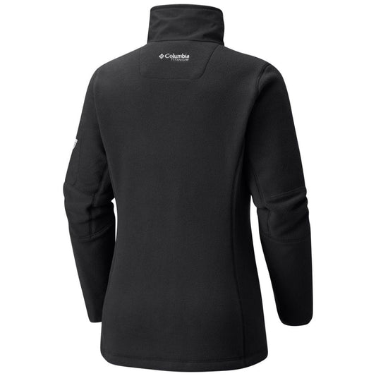 Columbia Women Black Titan Pass II 2.0 Fleece