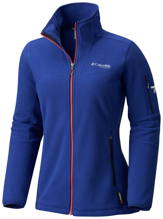 Columbia Women Purple Titan Pass II 2.0 Fleece