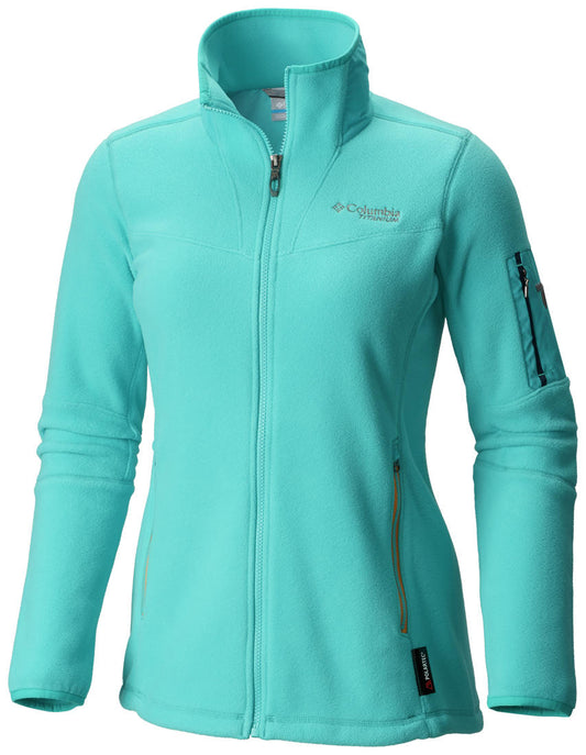 Columbia Women Yellow Titan Pass II 2.0 Fleece Jacket
