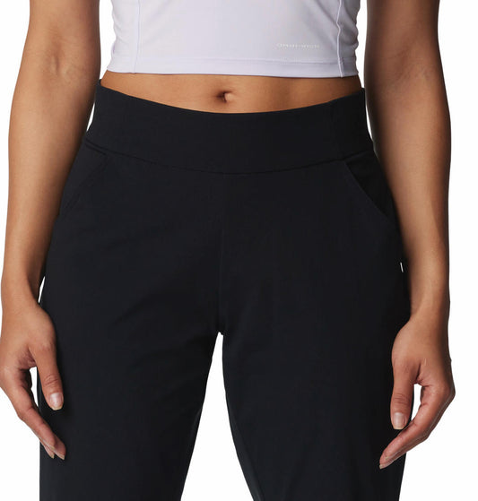 Columbia Women Black Anytime Casual Pull On Pant