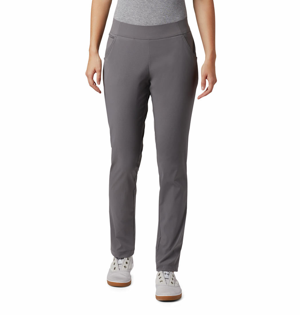 Columbia Women Grey Anytime Casual Pull On Pant