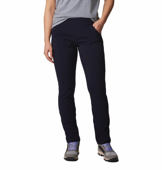 Columbia Women Navy Blue Anytime Casual Pull On Pant