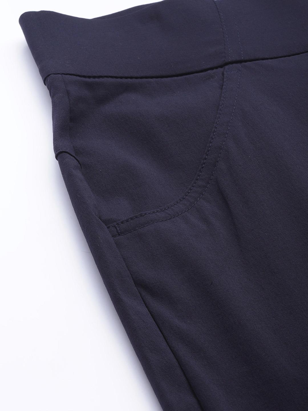 Columbia Women Navy Blue Anytime Casual Pull On Pant