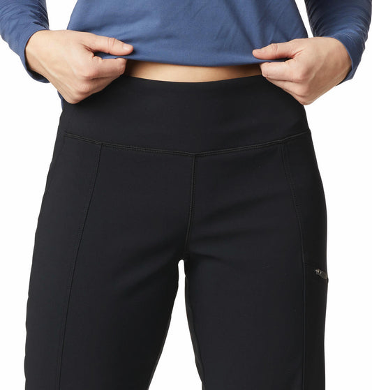 Columbia Women Black Back Beauty Highrise Warm Winter Pant