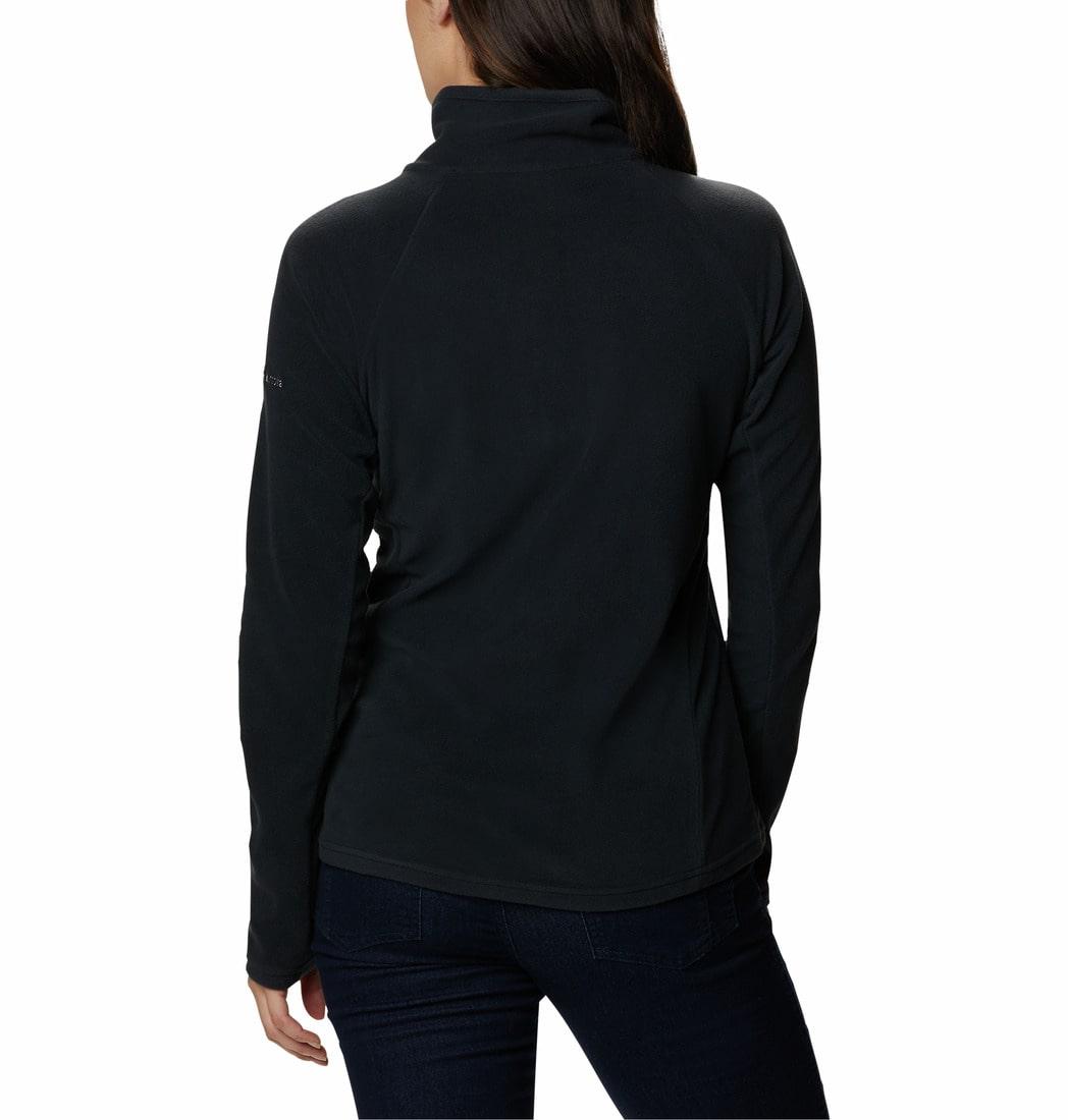 Columbia Women Black Glacial IV 1/2 Zip Fleece Jacket