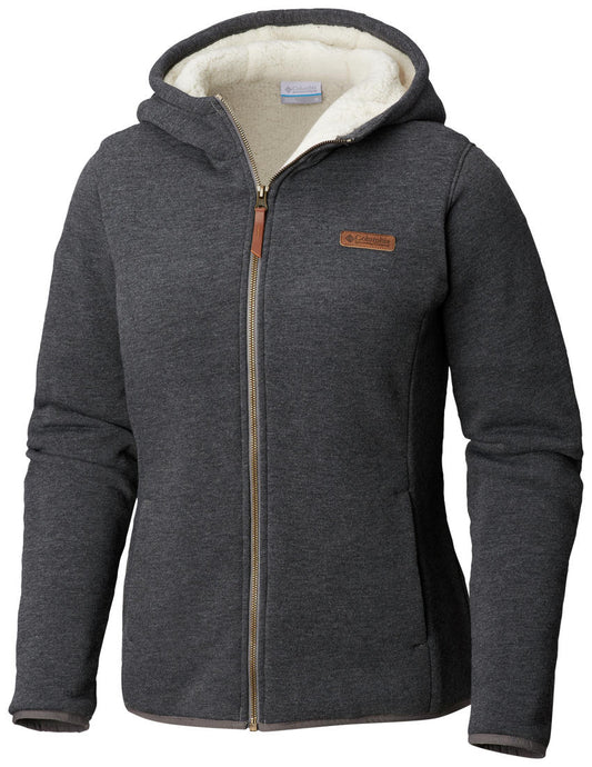 Columbia Women Grey Winter Wander Lined FZ
