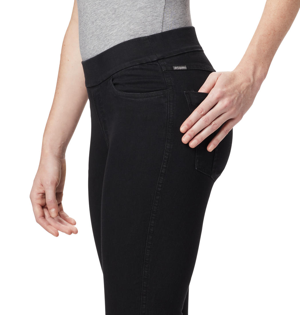 Columbia Women Black Pinnacle Peak Twill Legging
