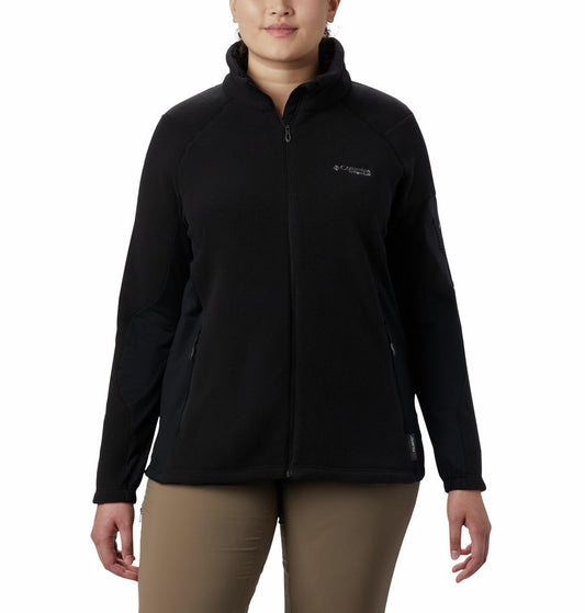 Columbia Women Black Titan Pass 2.0 II Fleece