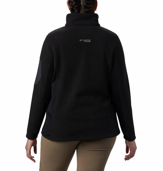 Columbia Women Black Titan Pass 2.0 II Fleece