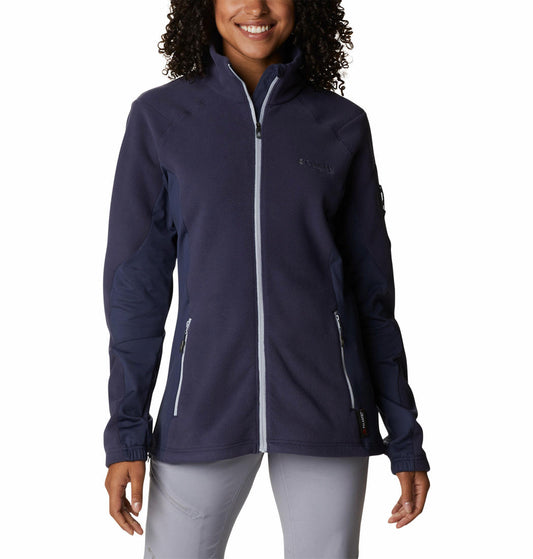 Columbia Women Blue Titan Pass 2.0 II Fleece Jacket