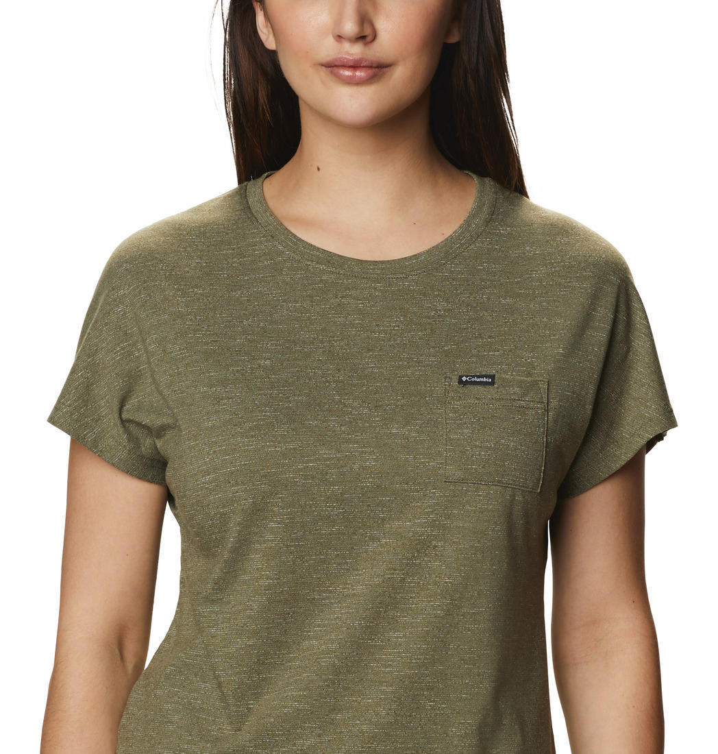 Columbia Women Green Cades Cape T-Shirt