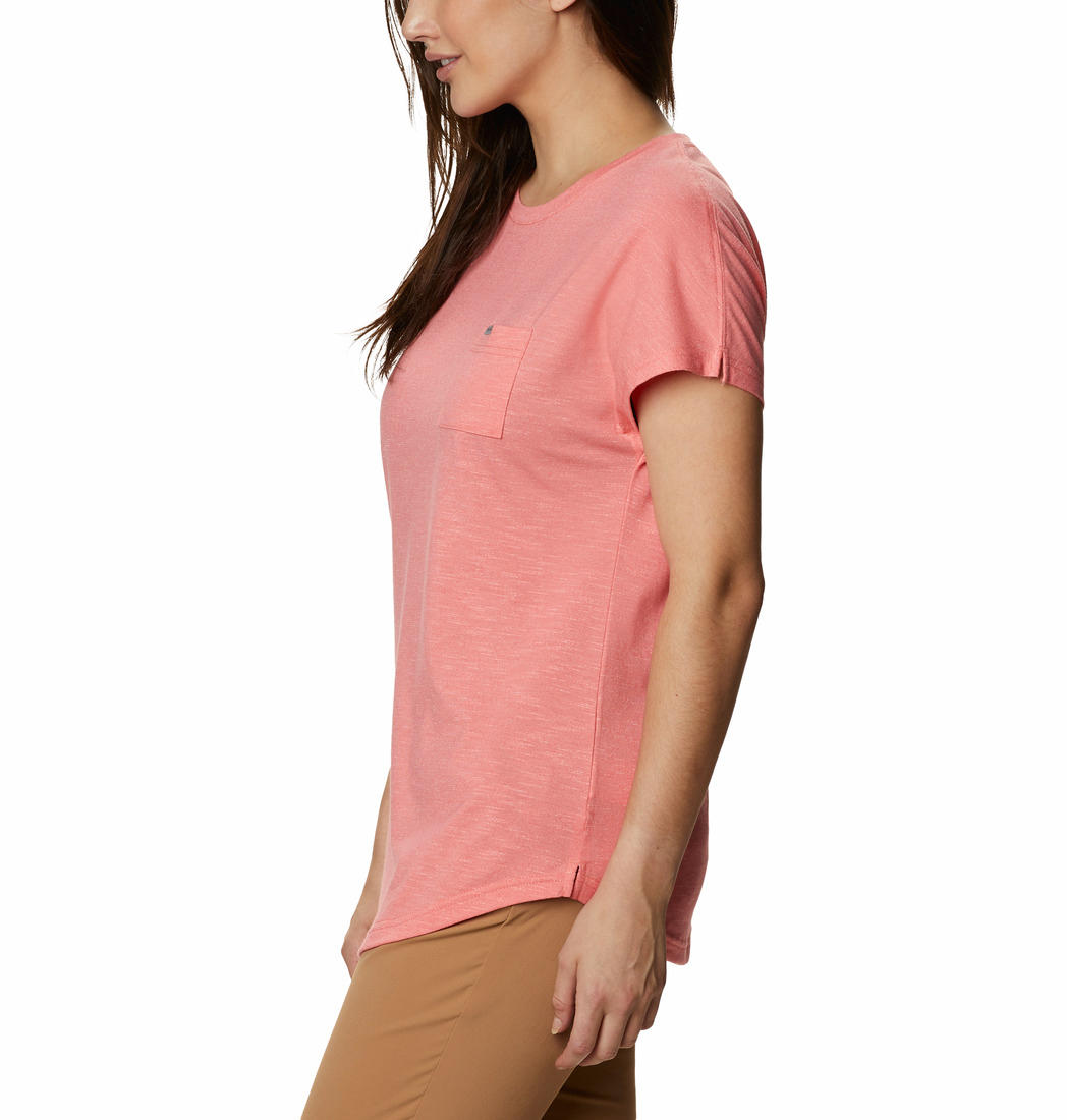Columbia Women Pink Cades Cape T-Shirt