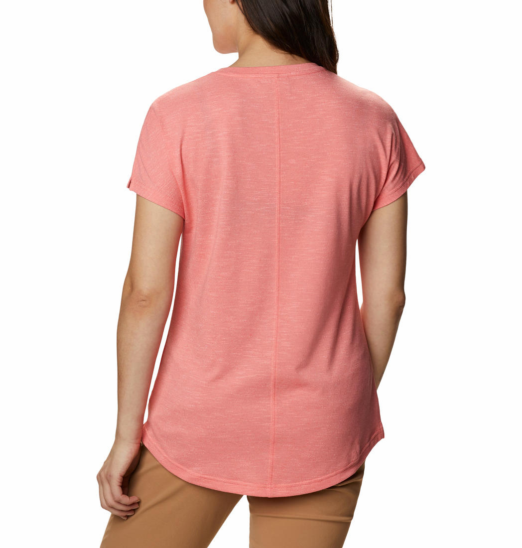 Columbia Women Pink Cades Cape T-Shirt