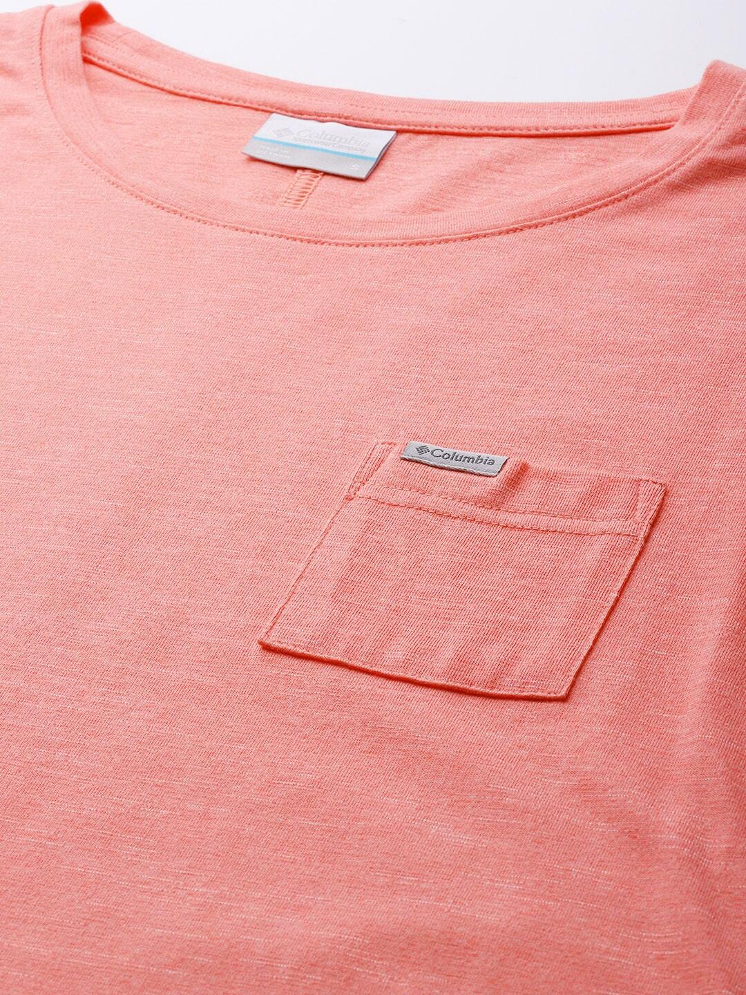 Columbia Women Pink Cades Cape T-Shirt