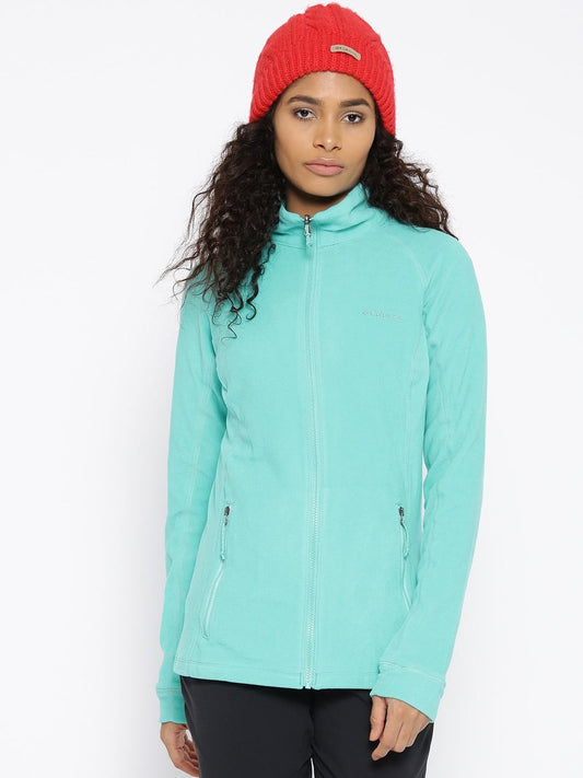 Columbia Women Yellow Leadbetter Mountain Fleece Jacket