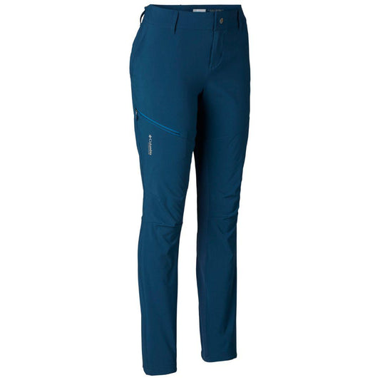 Columbia Women Blue Titan Trail Hybrid Pant