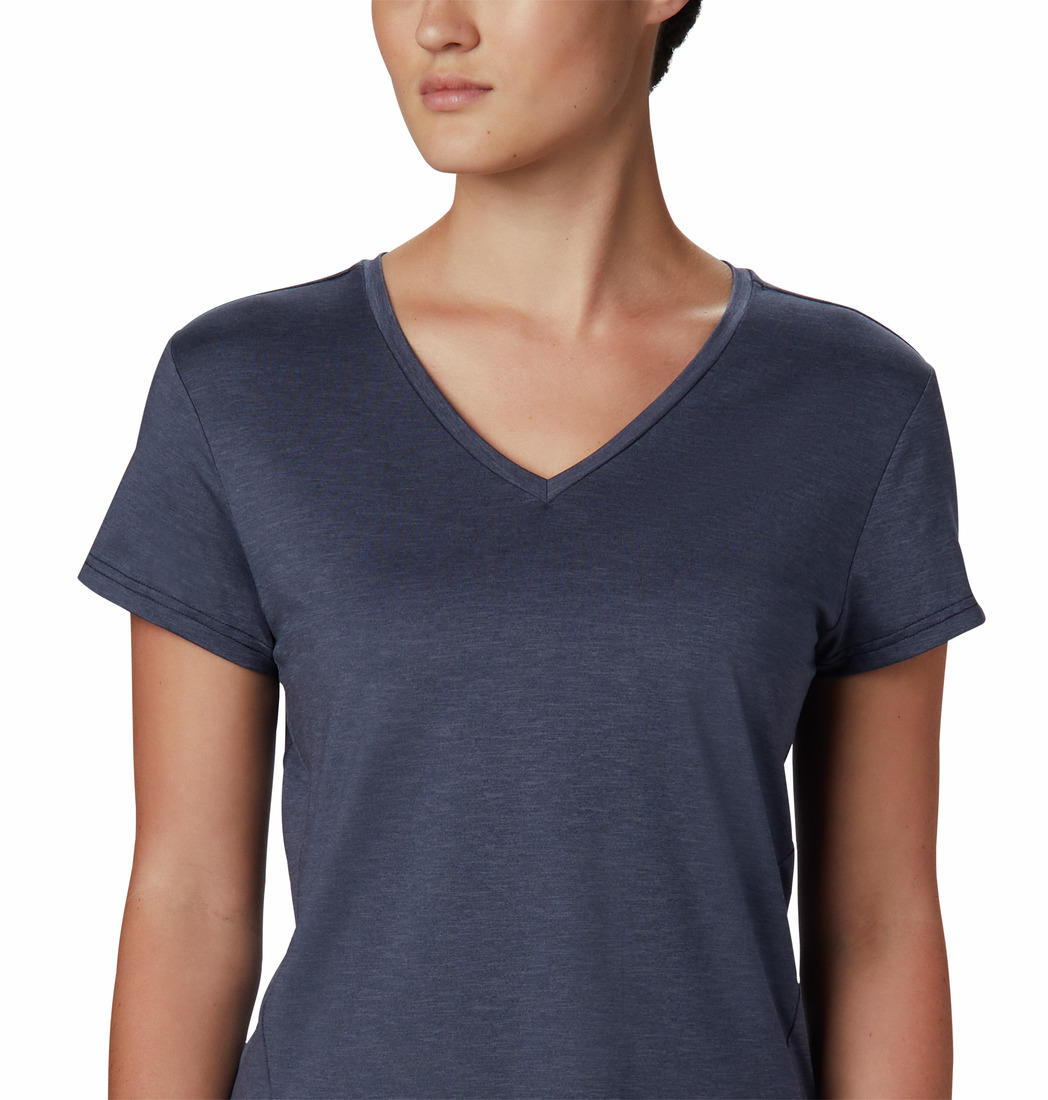 Columbia Women Blue Bryce SS T-Shirt