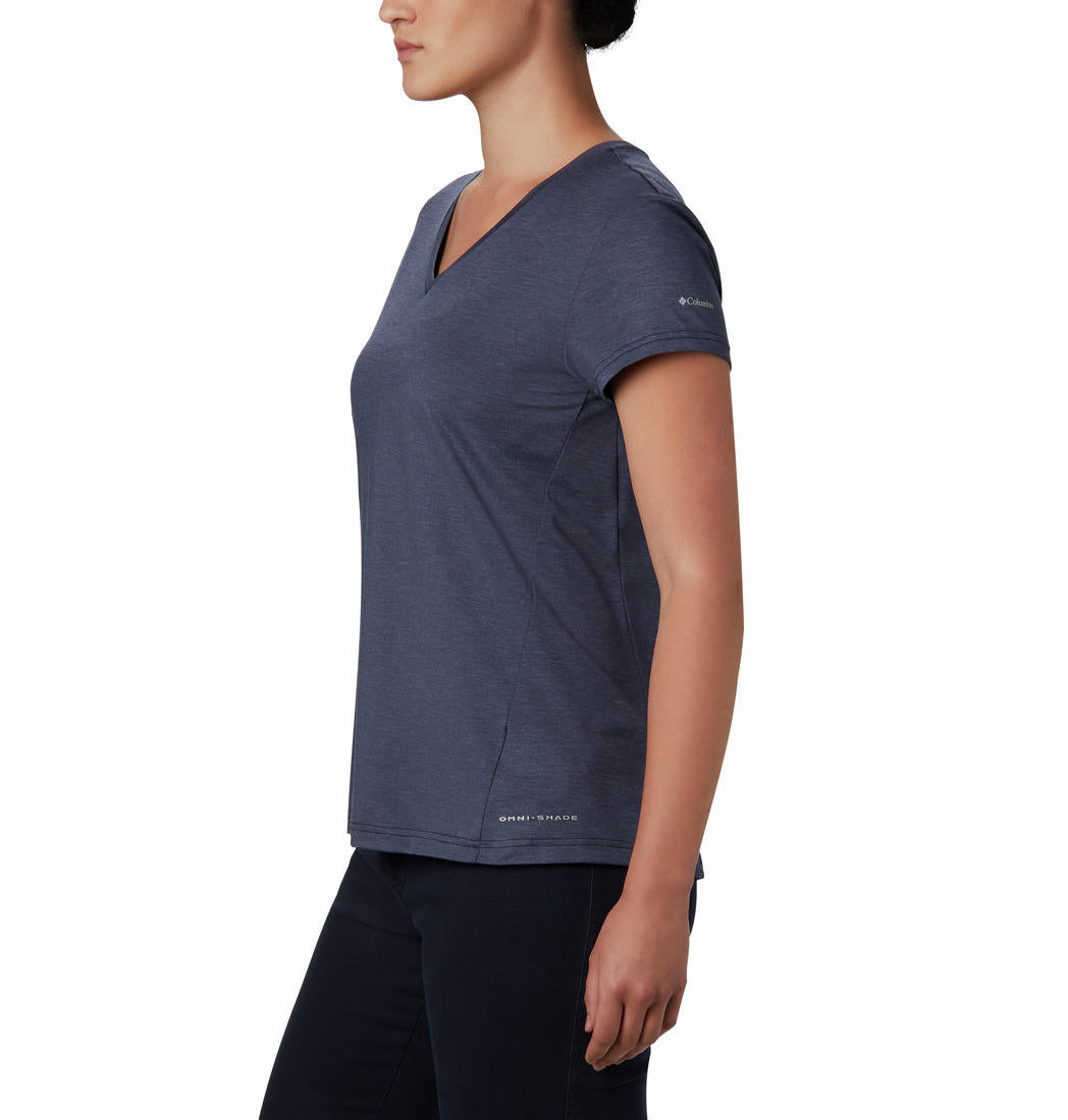 Columbia Women Blue Bryce SS T-Shirt