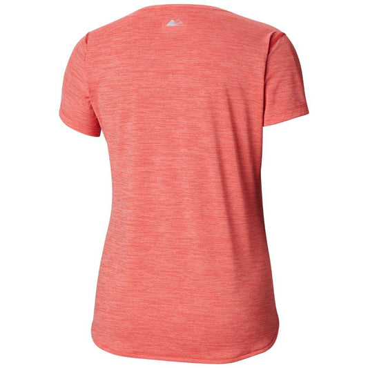 Columbia Women Red Omni-Wick Trinity Trail 2.0 Graphic Tshirt