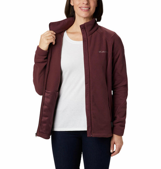 Columbia Women Red Polartec 200 W Polar Powder Fleece Jacket