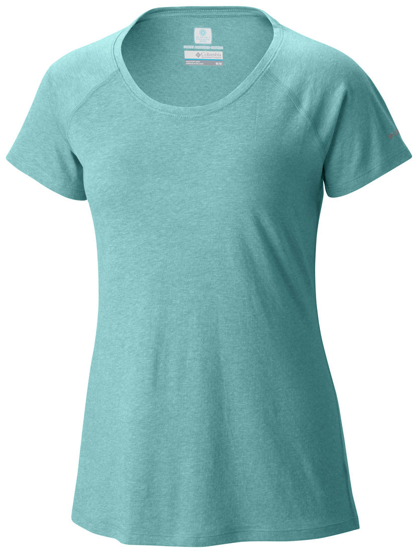 Columbia Women’s Green Silver Ridge Zero Short Sleeve Outdoor Shirt