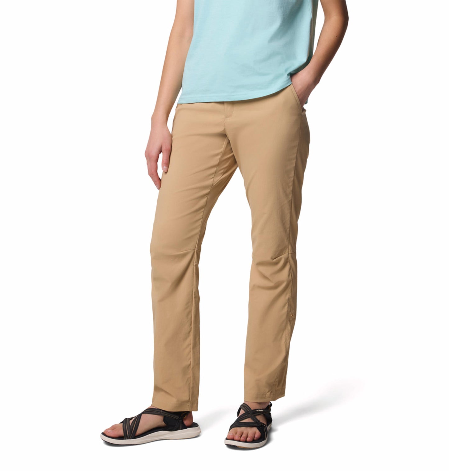 Columbia Womens Beige Omni-Shield Leslie Falls II Pant