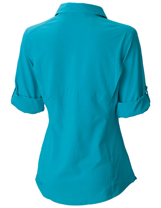 Columbia Women Green Saturday Trail III Long Sleeve Shirt