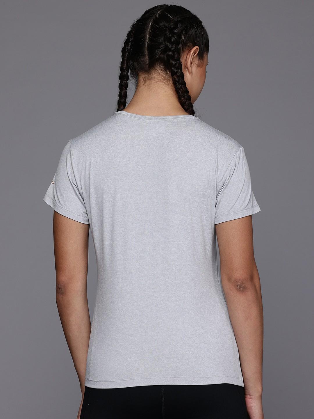 Columbia Womens Grey Sloan Ridge Graphic Short Sleeve Tee